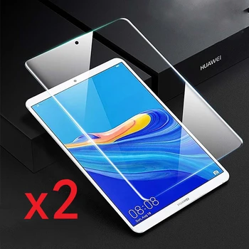 Za Huawei MediaPad M6 10.8 Palčni 2Pcs Tablet, Kaljeno Steklo Zaščitnik Zaslon Pokrov Polno Zajetje Anti-Razbila Zaslon