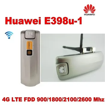 HUAWEI Odklenjena E398u-1 modem 4G LTE E398 100Mbps mobile dongle plus 2pcs 4g antena