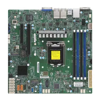X11SSH-LN4F za Supermicro Motherboard LGA1151 E3-1200 v6/5 7./6. Gen. i3 DDR4 Quad GbE LAN za Namizno Delovno postajo