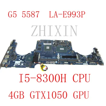yourui Za DELL G7 7588 G5 5587 Prenosni računalnik z Matično ploščo I5-8300H GTX 1050/4GB CN-0RVDC3 0RVDC3 RVDC3 LA-E993P Mainboard 100%Test