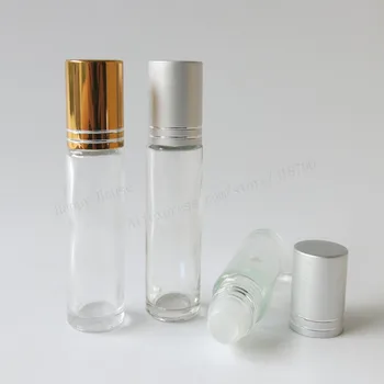 360 x 10 ml prozornega stekla roll na stekleničko dišave in parfume 10cc stekleničko za parfum eterična olja uporabite,kozmetične embalaže