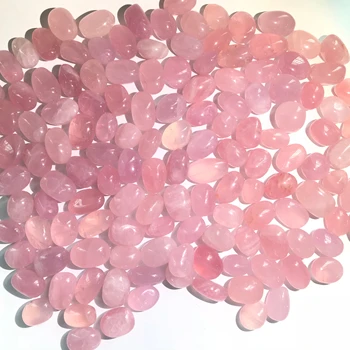 Naravni Polirani rose quartz Crystal Gramoz Padle tlakovanih Vrtnih crystal