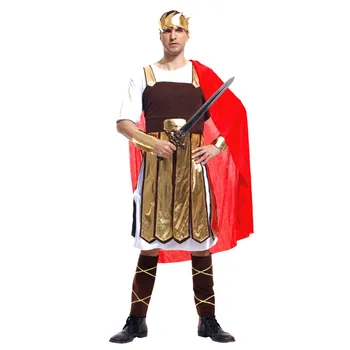 Antični Rim Kralj Kostumi Za Odrasle Spartan Bojevnik Cosplay Karneval Purim Parada Nočni Klub Bar Vlogo Igrajo Stranka Obleko