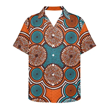 Afriški Plemenski Dashiki Oblačila Digital Print Moške Poletne Majica Trak Design Priložnostne Počitnice Plaže Moških 5xl Poroko Nositi Majico