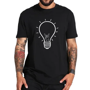 Žarnica Majica s kratkimi rokavi moški Smešno Rock Stenj Street Nositi Design, Grafični tees top Darilo Za Moškega T-shirt poletje žensk tshirts unisex