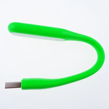 Prilagodljiv Prenosni USB 5V 1,2 W Led Knjiga Lučka Za Branje Luči Mini Čip Nastavljiva Osvetlitev V Belo/Modra/Zelena/Roza/Oranžna