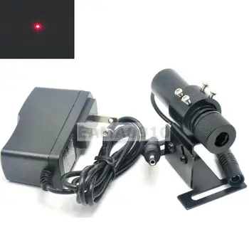 Focusable 650nm 20mW Red DOT Laser Dioda Modul Lokator w/Držalo+ 5V 1A Adapter
