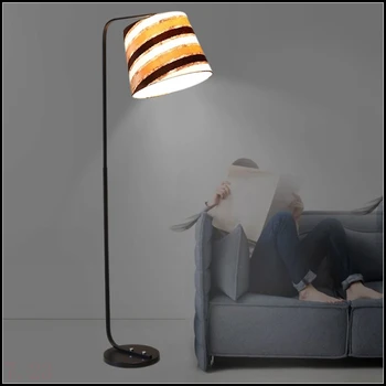 moderna talna svetilka, dnevna soba, spalnica preprosta ribiška lučka za Nordijsko branje LED talna luč ZA8110