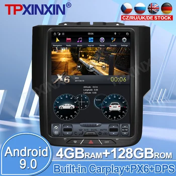 Android 10 4G+128GB Za Dodge RAM 1500 2014 2015 - 2018 Avto DVD Radio Multimedijski Predvajalnik, IPS, Zaslon na Dotik, GPS Navigacijski Sistem