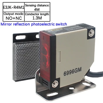 4m Razmislek Fotoelektrično Indukcijske Stikalo E3JK-R4M1 Infrardeči Daljinski Senzor za Hitrost Vrtenja Induktivni Senzor Bližine Stikalo