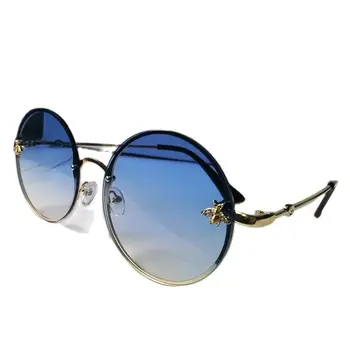 2022 Okrogla sončna Očala Slim Rimless sončna Očala Prostem chameleons za moške in ženske blagovne Znamke sončna Očala debelo 10PCS