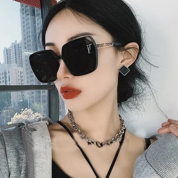Kasha Novo Korejska Različica Ženske Swomen Luksuzni Polarizirana Prevelik Ins Retro Trendu Polje Slim Anti UVSport Ribolov Sončna Očala