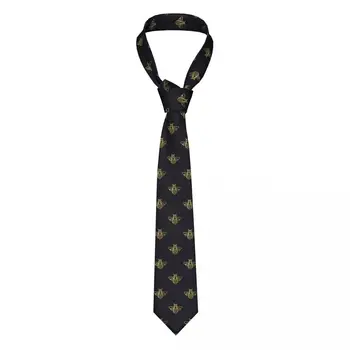 Zlata Čebela Insektov Neckties Moški Modni Poliester 8 cm Klasični Vratu Vezi za Vsakodnevno nošenje Mens Cravat Darilo