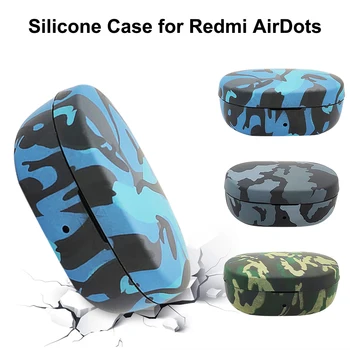 Pokrov Slušalke Primeru, Silikonska, Primerna Za Redmi Airdots Primeru Udobno Za Redmi Airdots Mi Pravi Brezžični Uho Prikrivanje Lupini