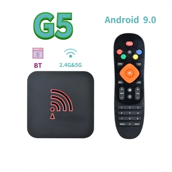 2022 Najnovejši G2 Plus G5 Android 11.0 TV BOX 16GB 2GB Amlogic S905W2 4K Ultra HD TELEVIZIJO POLJE Podporo 2.4 G WIFI Media Player Set Top Box