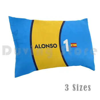2006-#1 Alonso Vzglavnik DIY 50x75 Dirke Motorsport Avtomobili Šport Fernando Alonso