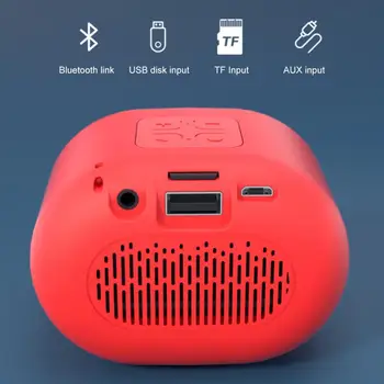 B62 Brezžični Bluetooth Zvočnik TWS Skupaj 1200mAh Baterije Zvočnik Subwoofer zvočnik (Mini Zvočnik, Zvočnik Surround Bas Majhno Darilo