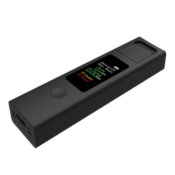 Strokovno Breathalyzer, Prenosni Dih Alcoho Tester Digitalni LCD Zaslon Alcoholmeter Dih Tester