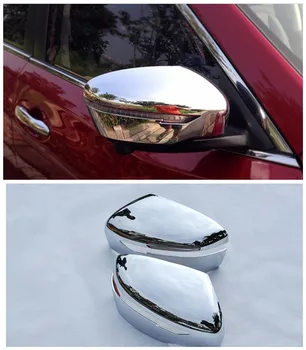 Za Nissan Qashqai J11 Lopov X-Trail T32 2016 -2021 Avto Chrome Styling Rearview Mirror Zunanjost Zajema Dodatki