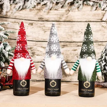 Božič Vina, Steklenico Kritje Vesel Božič Okraski Za Dom Božični Okrasek Xmas Darila Navidad Natalne Noel Novo Leto 2022