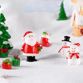 Božič Miniaturni Ornament Kit Božič Dekor Zbirka Office Tabela Bar