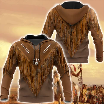 Premium Avtohtone Kulture 3D Tiskanih Unisex Majica zadrgo kapuco Za ženske moški Pulover ulične Cosplay kostume 11