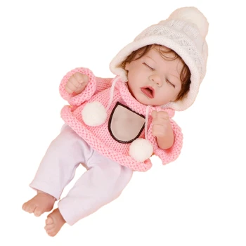 32 CM Mehke Igrače Realne Baby Dekle Lutka z Očmi-Zaprta Veren Izobraževalne Prerojeni Boutique Zbirke Otroci Stranka Darilo