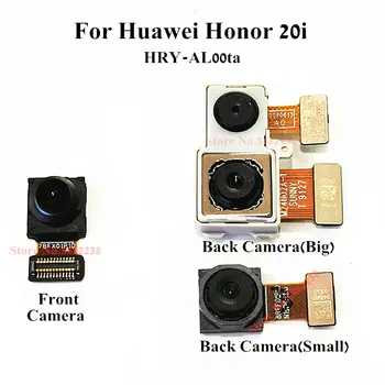 100% Prvotne Kamera Priključek Za Huawei Honor 20i HRY-AL00ta Spredaj Zadaj Nazaj Kamere Flex Kabel Nadomestni Deli