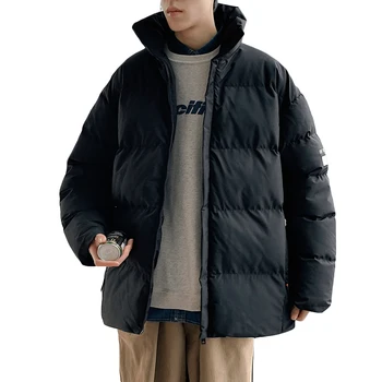 Nove Zimske Kratek Bombaž-oblazinjena Moške Mladine Športna Jakna korejska Različica Trend Zadebelitev Topla Oblačila, Kruh