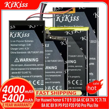 Baterija Za Huawei honor 6 7 8 9 10 6A 6C 6X 7A 7C 7i 7X 8A 8C 8X 9i P9 P10 P20 P30 pro plus, lite za hua wei 8lite 9lite 10lite