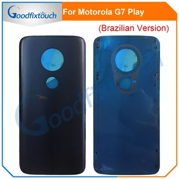 10pcs Za Motorola G7 Igrajo G7Play Hrbtni Pokrovček Baterije Vrata Stanovanja Primeru hrbtni pokrovček Za Moto G7 Igrajo G7Play rezervnih Delov