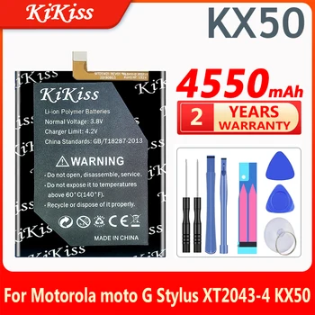 KiKiss 4550mAh Nadomestna Baterija za Motorola Moto G Pisalo XT2043-4 KX50 Baterije