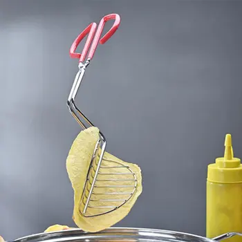 Novo Taco Lupini Maker Pritisnite Tortiljo Fryer Klešče Prevlečeni Jeklenih Orodij Kuhinja