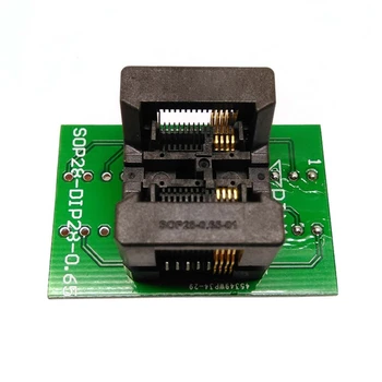 SSOP8 (28) -0.65 Adapter Vtičnice, Da DIP20 In DIP8 Ots8 (28) -0.65-01 Čip Programer Video Audio Vmesnik Čip