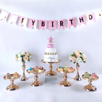 Poroka Zaslon torto stojalo cupcake pladenj za torto orodja domov dekoracijo sladica tabela okrasitev stranke, dobavitelje