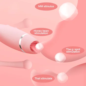 Blowjob Jezika Lizanje Klitoris Stimulator G-Spot, Vibratorji za Ženske Nastavek Massager Seks Ustni Muco Lizanje Igrače Za Pare