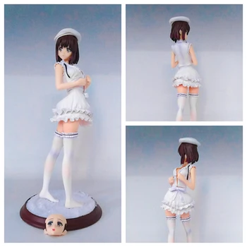 Kako Dvigniti Dolgočasno Punco Kata Megumi PVC Anime Slika Toy Model Lutke za Odrasle Zbirka Darilo