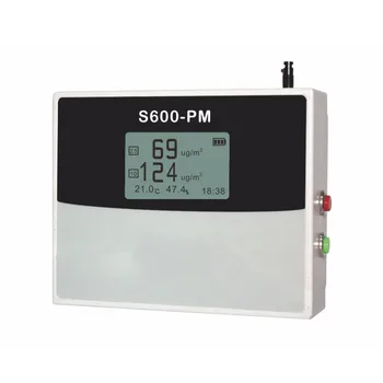 PM2.5 PM10 Detektor Temperature in Vlažnosti Zapisovalnik Podatkov za Merjenje Koncentracije Prahu