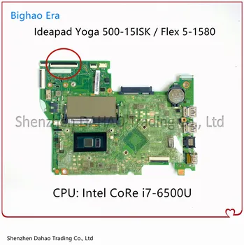 FRU: 5B20K36400 14292-1 Za Lenovo Ideapad Yoga 500-15ISK FLEX 3-1580 Prenosni računalnik z Matično ploščo Z I7-6500U CPU 100% Popolnoma Testirane