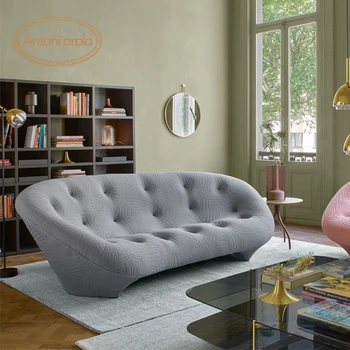 Svetloba ekstravagance sodobne preprost posebne oblike oblikovalec minimalističen ukrivljen PLOUM lupini kavč prostoročno brushwork prostor