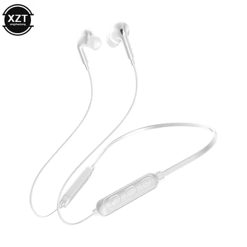 Brezžične Bluetooth Slušalke z Dvojno Uho Stereo Zvok, ki Teče Športne Slušalke Vgrajen Mikrofon, Zvočnik Slušalke Nepremočljiva