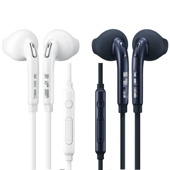 kismo 3,5 mm V uho stereo bas žične slušalke Mikrofon glasbo, Slušalke za Samsung Galaxy S7 S6 Edge A3 J5 prostoročno čepkov