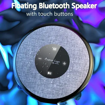 C7 Brezžični Bluetooth Zvočnik IPX6 Nepremočljiva Plavanje Soundbox z Dotik Osvetljeni Gumb Mini Spa Bazen LED Luči