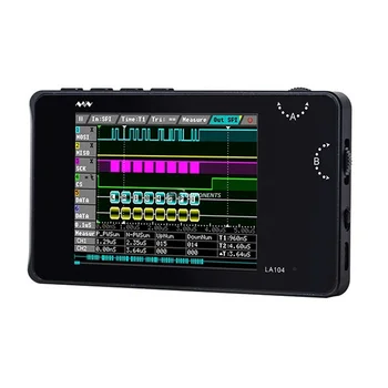 Mini DSO LA104 Digital Logic Analyzer za 2,8 palčni Zaslon 4 Kanali Programabilni 100MHz Max Vzorčenja Oscilloscope