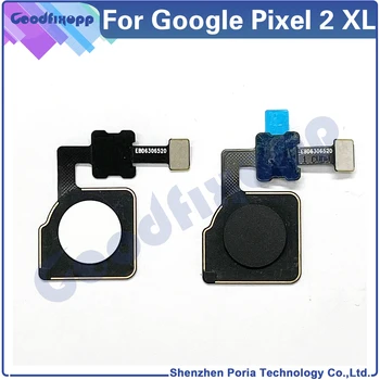 Original Za Google Pixel 2 XL Telefon Doma Gumb Prstnih odtisov, se Dotaknite ID Senzorja Flex Kabel Trak Za Google Pixel 2XL XL2