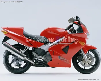 Poceni Body Kit Za Honda VFR800 98 99 00 01 VFR 800 VFR800RR 1998 1999 2000 2001 VFR 800RR Rdeče Motocikel Oklep kit
