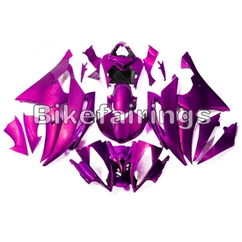MotorbikeFairings Za Yamaha YZF-600 R6 2008 09 10 11 2012 13 14 15 2016 R6 ABS Vbrizgavanje Plastičnih Vijolično Oklep Kit
